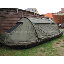 Bateau de pêche de qualité militaire avec la tente verte